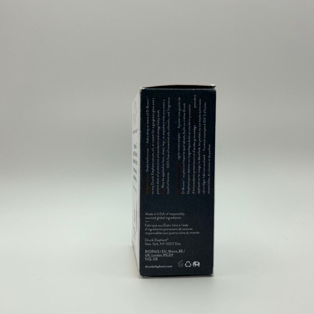 Drunk Elephant D-Bronzi Anti-Pollution Sunshine Drops Full Size 1 oz NIB - Picture 5 of 6